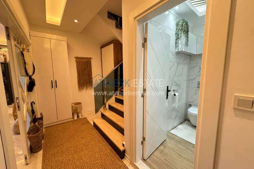 Purchase  Garden duplex in Alanya — Oba district, with furniture, private area and swimming pool 16 