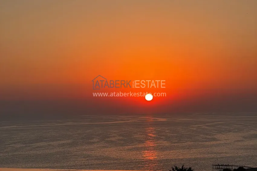 Elite private house with panoramic views and original architecture in Alanya, Yeşiloz district - suitable for citizenship 16 