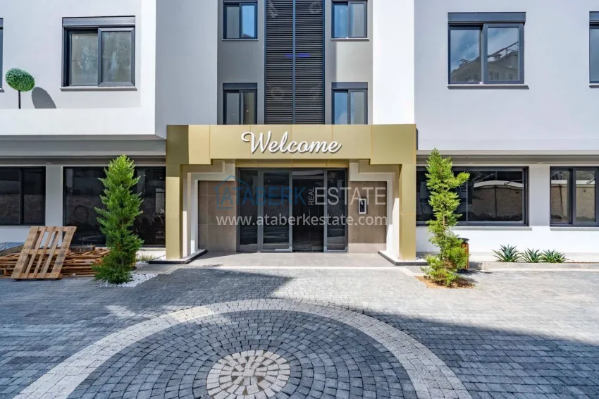 2+1 apartment with furniture, separate kitchen and mountain views - Alanya Center 16