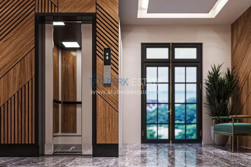 Investing in the center of Alanya: a profitable residence project 250 meters from Cleopatra Beach 17 