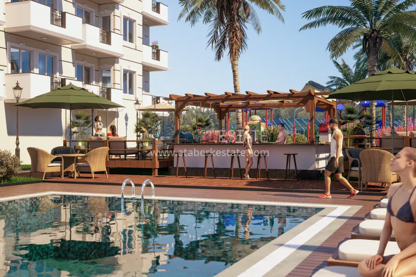 Investment project with guaranteed rent in Payallar, Alanya — apartments with the possibility of obtaining a residence permit and citizenship 18 