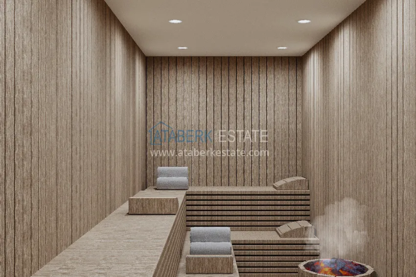 A new architectural masterpiece on the coast of Alanya, Turkler district — an investment project with villas and apartments 37 