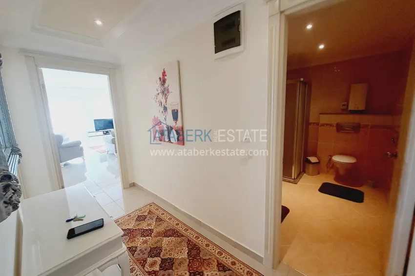 Purchase  Two-bedroom apartment with furniture and sea view — Alanya, Mahmutlar, Tuesday Market District 17 