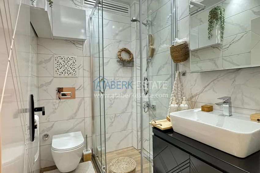 Purchase  Garden duplex in Alanya — Oba district, with furniture, private area and swimming pool 17 