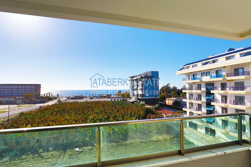 Purchase  2+1 apartment in a new residential complex with a private beach. Kargicak District, Alanya 17 