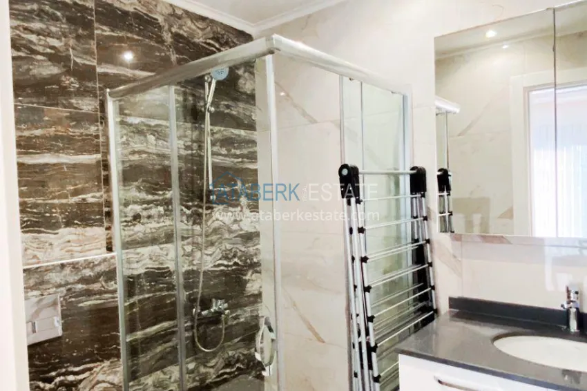 Purchase Garden duplex with a modern interior in a complex with infrastructure - Kargicak, Alanya 17 