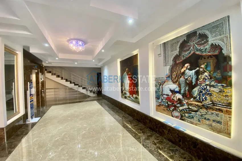 2+1 apartment in Alanya, Cikcilli district in a comfortable complex 17 