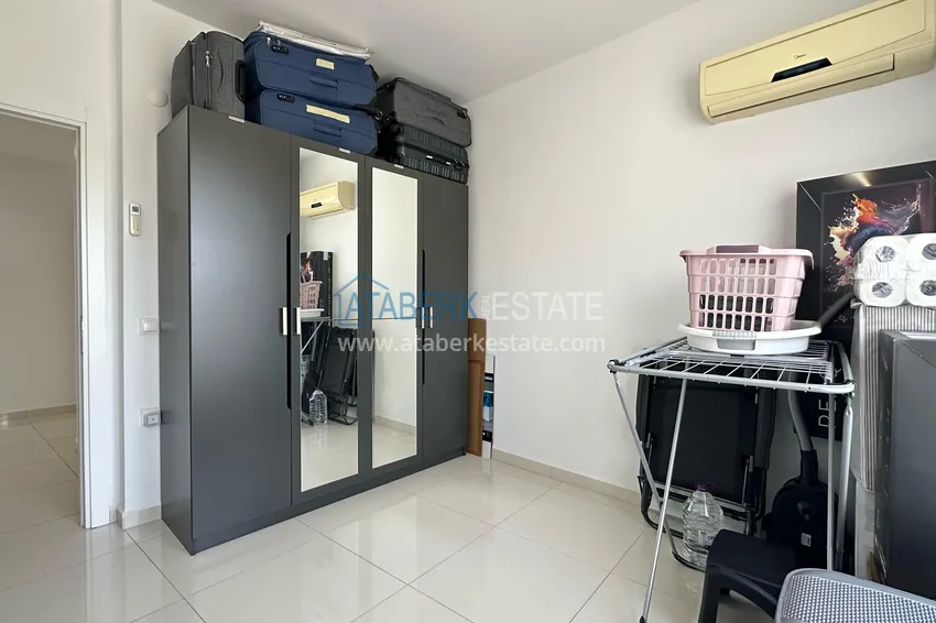 Purchase  3+1 linear apartment with furniture in an elite residence — Alanya, Kestel district  21 