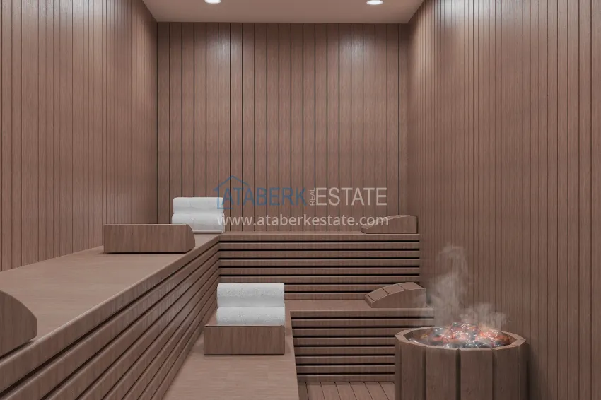 A new architectural masterpiece on the coast of Alanya, Turkler district — an investment project with villas and apartments 38 