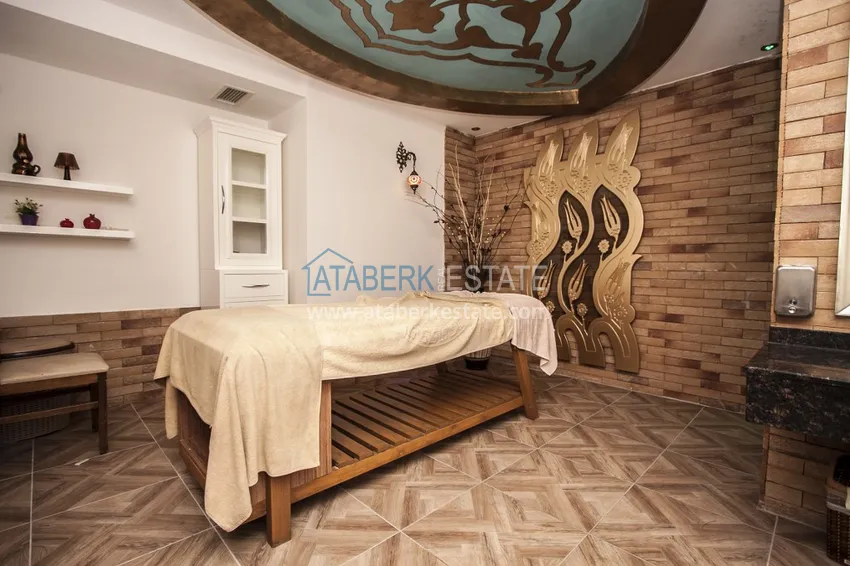 Cozy one bedroom apartment with furniture in a boutique complex — Alanya city center 18 