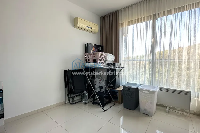 Purchase  3+1 linear apartment with furniture in an elite residence — Alanya, Kestel district  22 