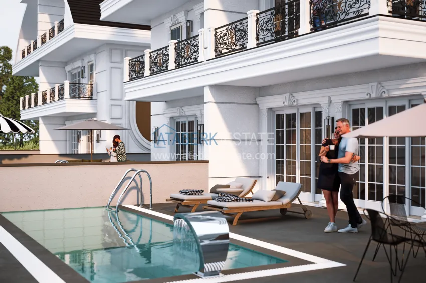 A new architectural masterpiece on the coast of Alanya, Turkler district — an investment project with villas and apartments 20 