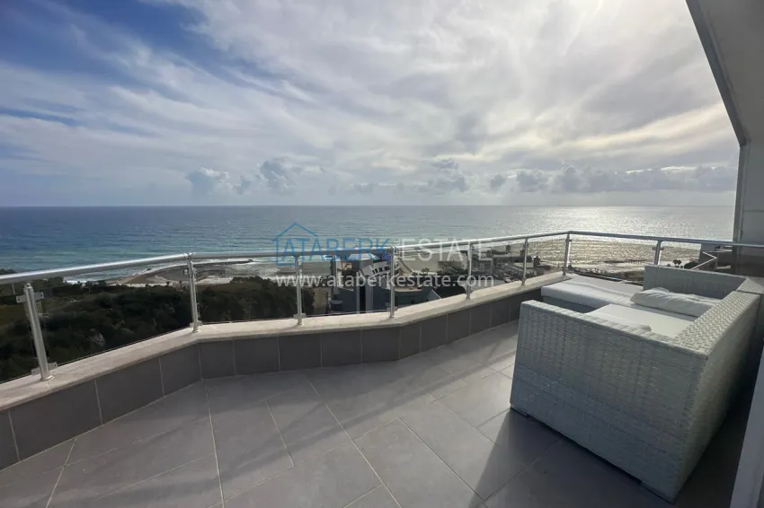 Purchase Panoramic penthouse duplex 4+1 with installments - Alanya, Konakli district. Suitable for a residence permit 19 