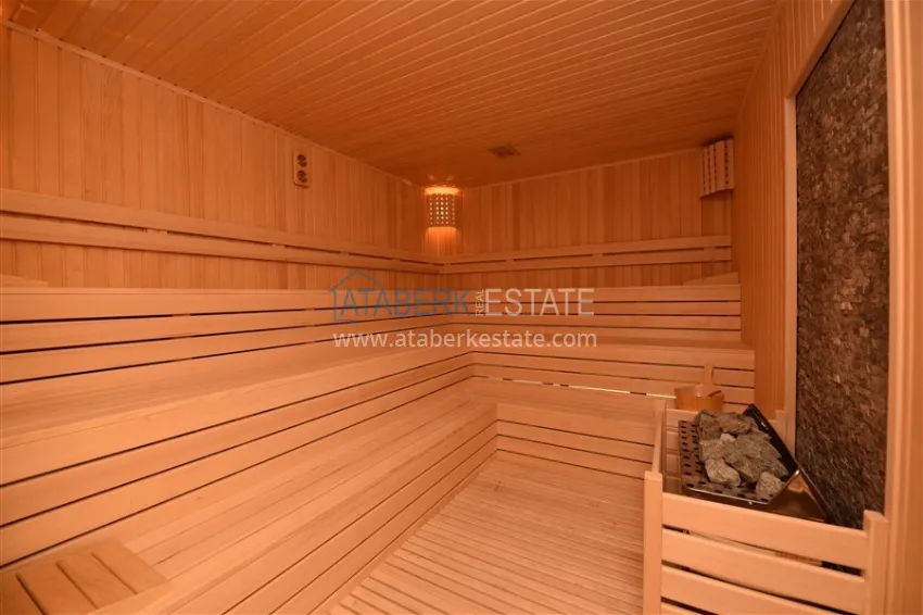 Garden duplex with a modern interior in a complex with infrastructure - Kargicak, Alanya 19 