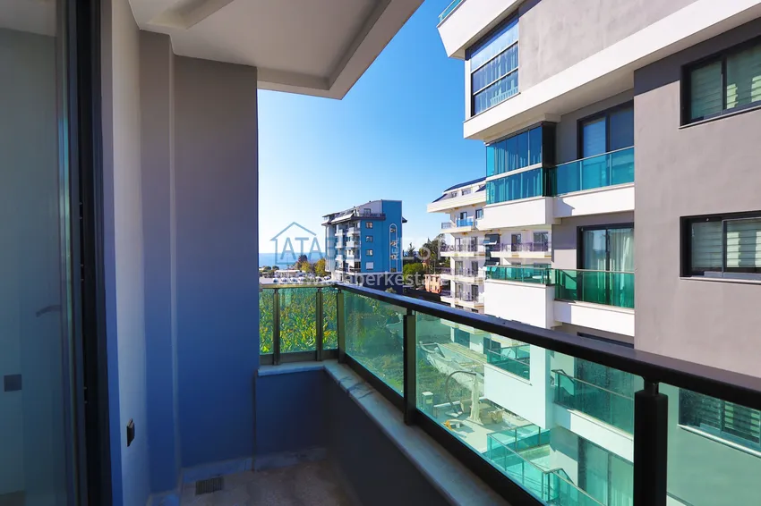 Purchase  2+1 apartment in a new residential complex with a private beach. Kargicak District, Alanya 19 