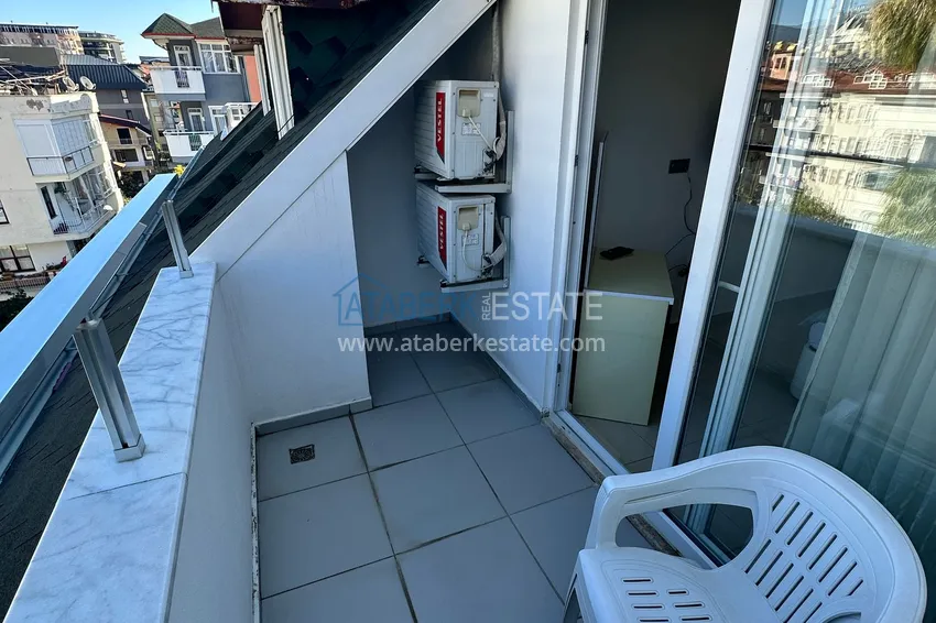 Purchase  2+1 penthouse duplex in the center of Alanya — Cleopatra beach area  20 