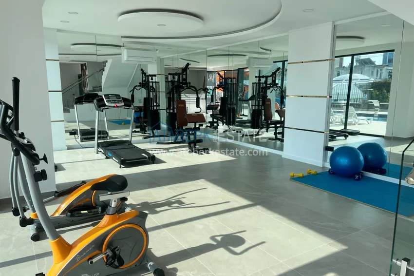 2+1 apartment in a new residential complex with a private beach. Kargicak District, Alanya 19 