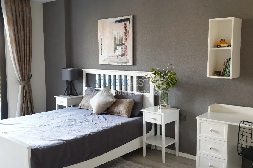 Purchase 4+1 apartment with designer interiors and views — Alanya, Mahmutlar district 21 