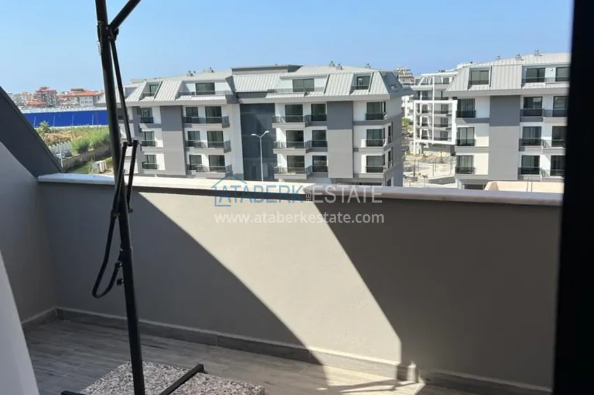 Purchase  Duplex penthouse with furniture and views in Oba, Alanya 19 