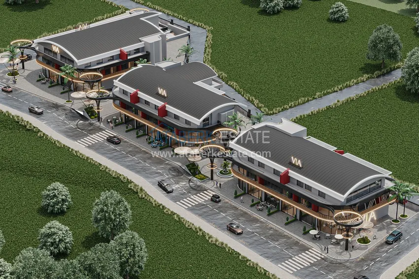 Commercial real estate under construction in Alanya, Avsallar district is a profitable investment 1 