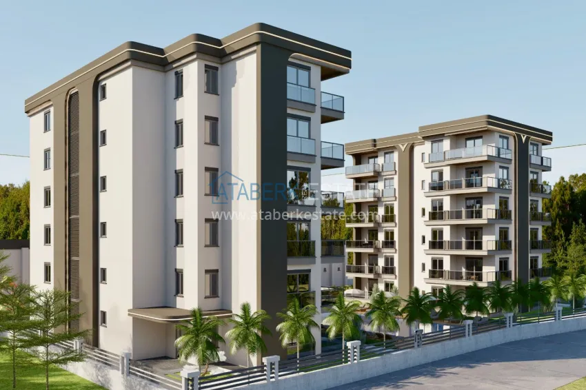New project in Antalya: Comfort Plus residential complex in Altintash 2