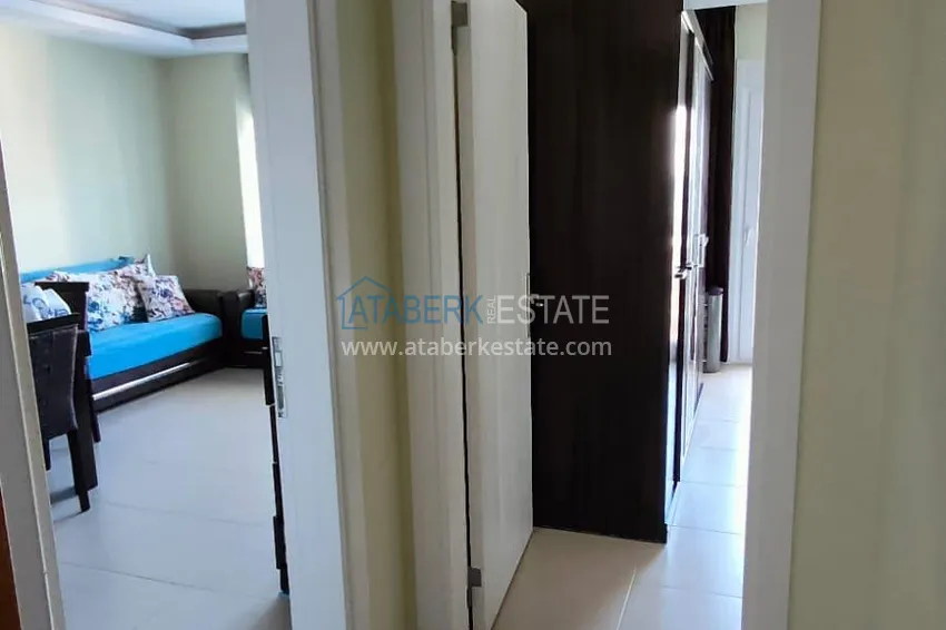 Purchase  1+1 apartment with an area of 76 m2 furnished in a comfortable complex — Alanya, Mahmutlar district 1 