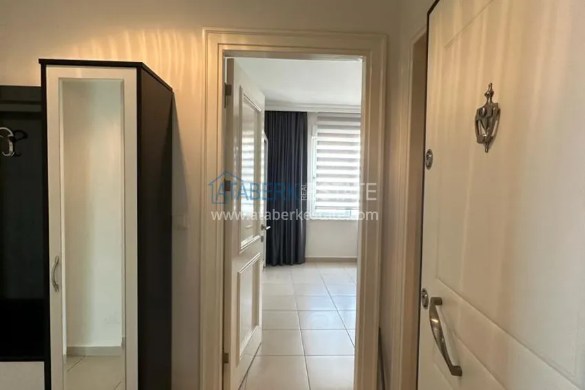 Purchase Turnkey penthouse in Alanya — 1+1, 80 m2 with a glazed balcony in a premium residence, Oba district 1 