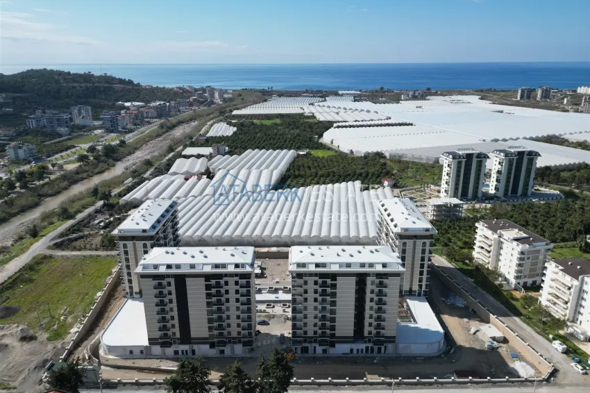 Three-room apartment with sea view in Alanya, Demirtas district — short-term rental permit available 1