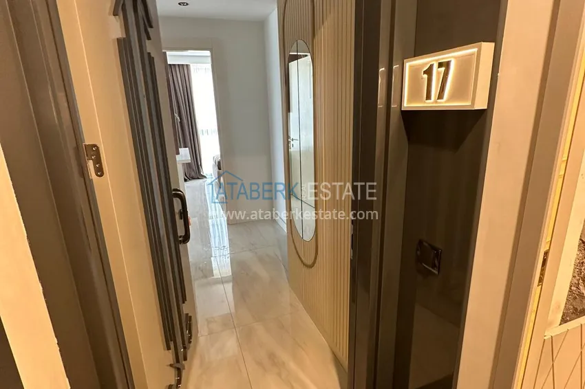 Purchase  Two-bedroom apartment with sea view, first coastal apartment - Alanya, Mahmutlar district 1 