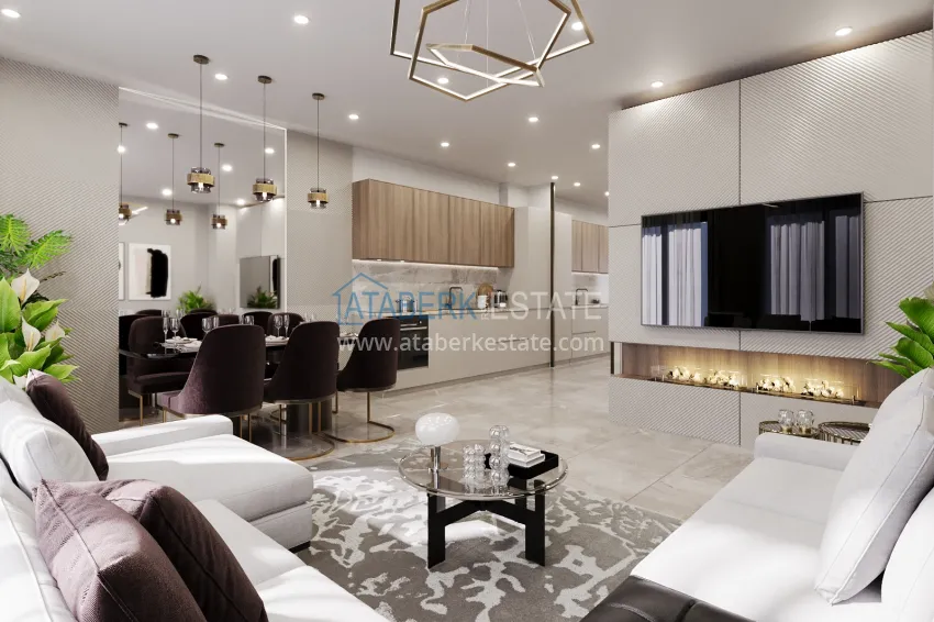 Purchase A new architectural masterpiece on the coast of Alanya, Turkler district — an investment project with villas and apartments 1 