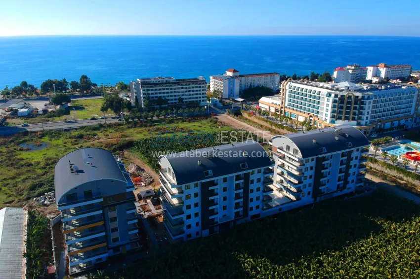 Garden duplex with a modern interior in a complex with infrastructure - Kargicak, Alanya 1 