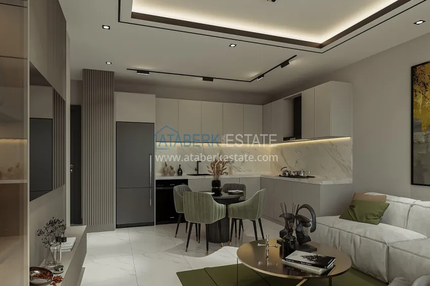 Purchase Investment project with guaranteed rent in Payallar, Alanya — apartments with the possibility of obtaining a residence permit and citizenship 1 