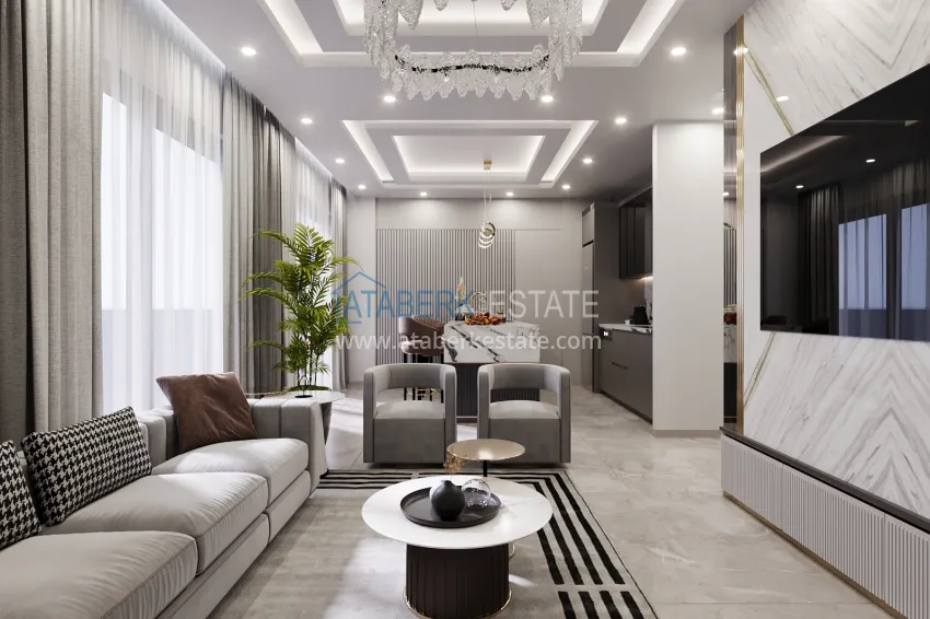 Purchase A new architectural masterpiece on the coast of Alanya, Turkler district — an investment project with villas and apartments 10 