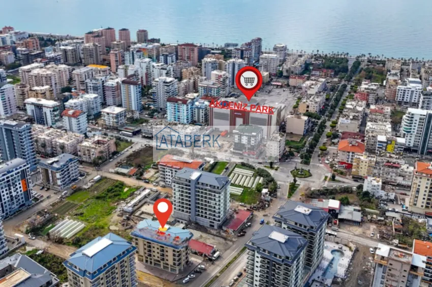 One-bedroom apartments in a new complex — Alanya, the center of Mahmutlar 1 