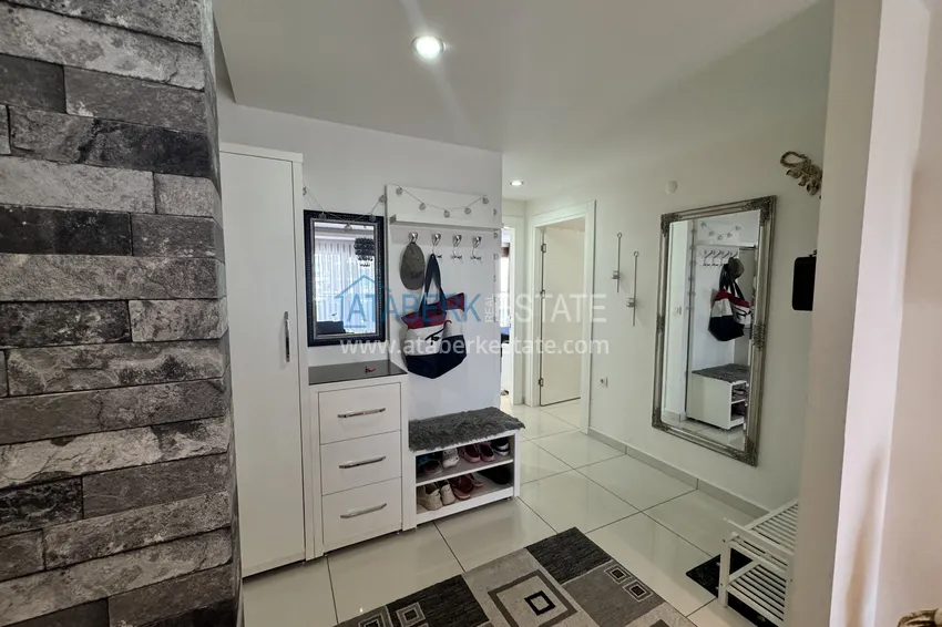 Purchase Furnished 2+1 apartment in a prestigious complex in Alanya, Cikcilli — suitable for a residence permit 1 