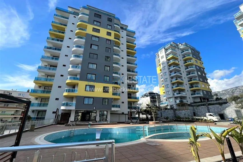 Urgent sale! Turnkey one-bedroom apartment from the owner — Alanya, Mahmutlar 1 