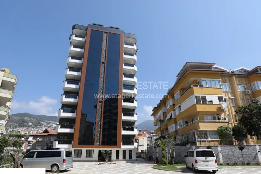 Apartment 1+1 in the center of Alanya with furniture - Cleopatra beach area 1 