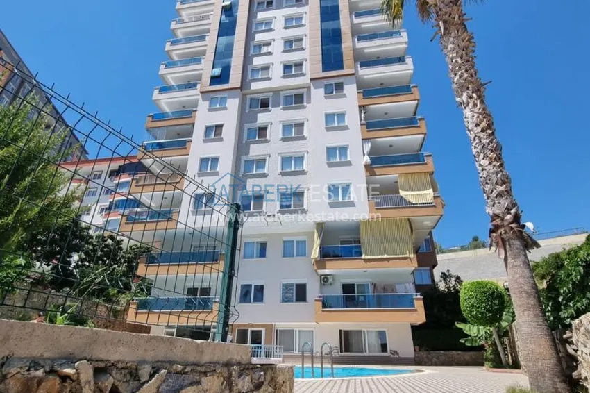 2+1 apartment in Alanya, Cikcilli district in a comfortable complex 1 