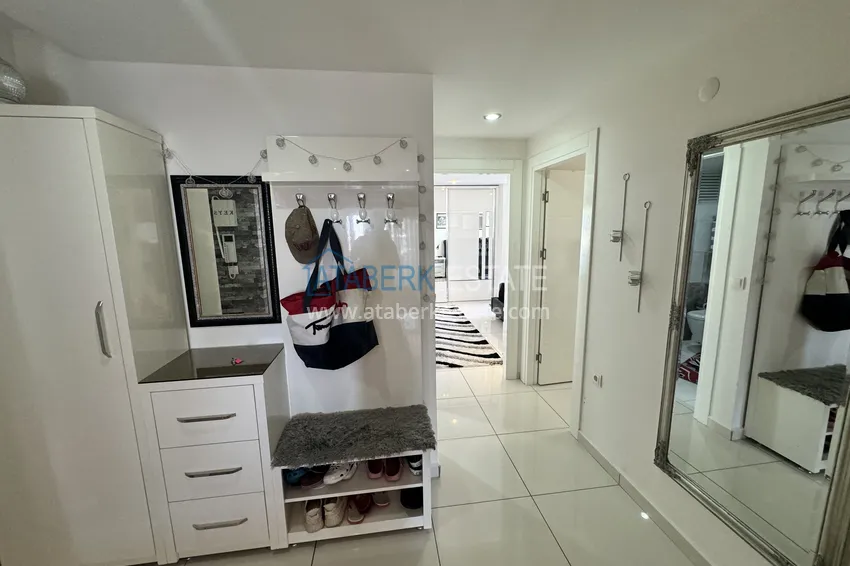 Purchase Furnished 2+1 apartment in a prestigious complex in Alanya, Cikcilli — suitable for a residence permit 2 