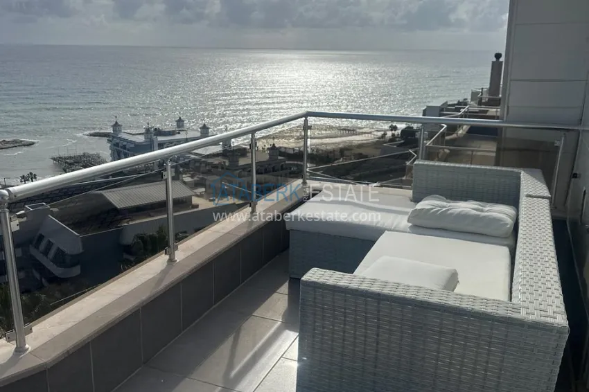 Purchase Panoramic penthouse duplex 4+1 with installments - Alanya, Konakli district. Suitable for a residence permit 20 