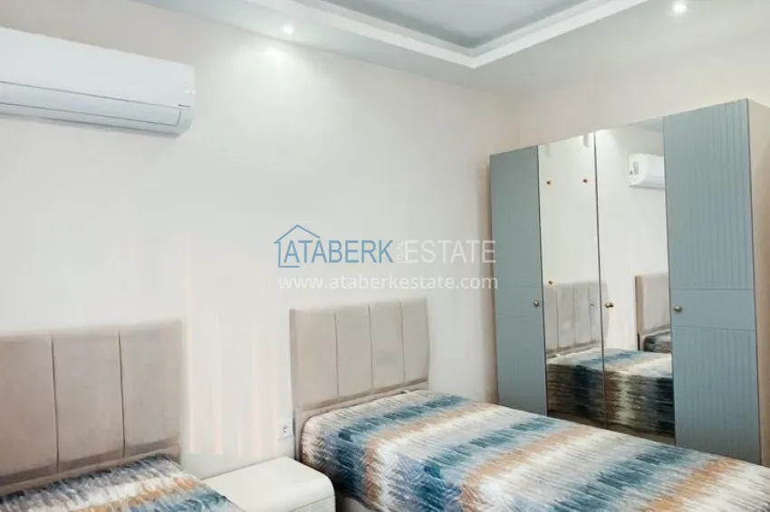 Purchase Garden duplex with a modern interior in a complex with infrastructure - Kargicak, Alanya 19 