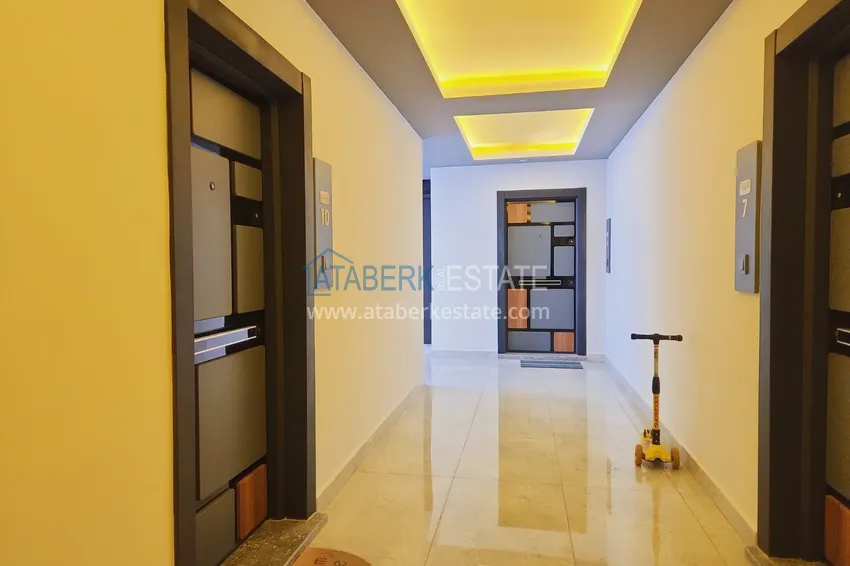 Cozy one bedroom apartment with furniture in a boutique complex — Alanya city center 20 