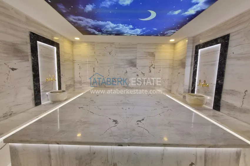 2+1 apartment in a new residential complex with a private beach. Kargicak District, Alanya 20 