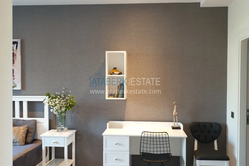 Purchase 4+1 apartment with designer interiors and views — Alanya, Mahmutlar district 22 