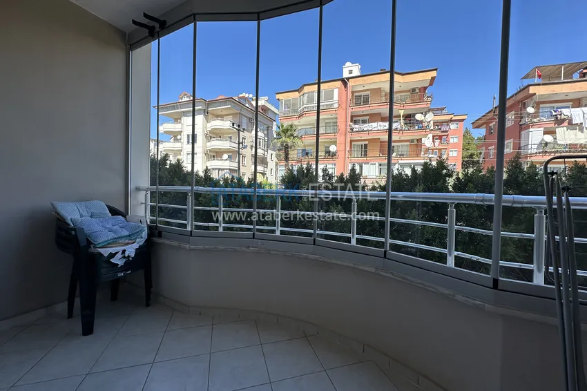Purchase 2+1 apartment with furniture and glazed balconies — Alanya, Cikcilli district. Suitable for a residence permit 20