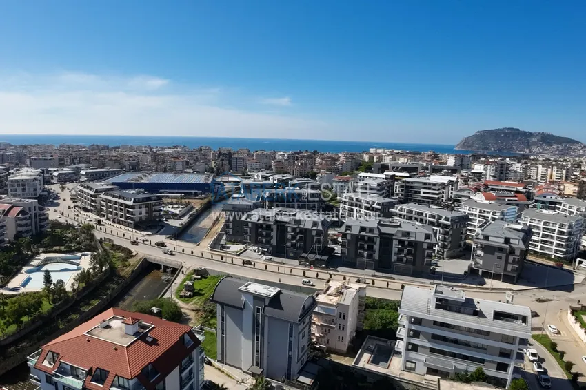 Purchase  Duplex penthouse with furniture and views in Oba, Alanya 20 