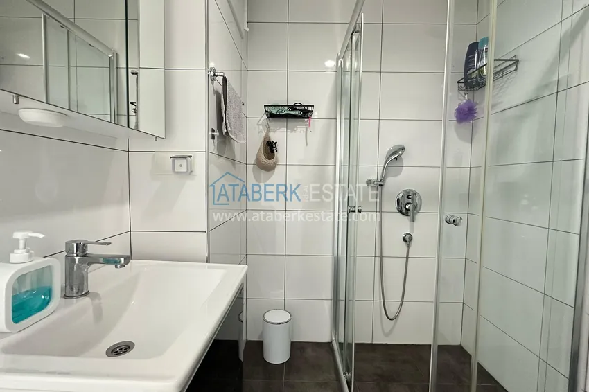 Purchase  3+1 linear apartment with furniture in an elite residence — Alanya, Kestel district  24 