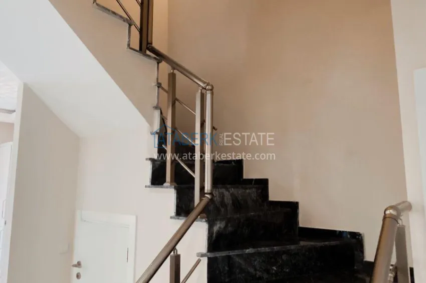 Purchase Garden duplex with a modern interior in a complex with infrastructure - Kargicak, Alanya 20 