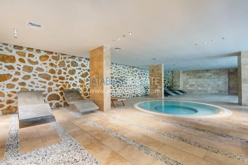 3+1 linear apartment with furniture in an elite residence — Alanya, Kestel district  21 