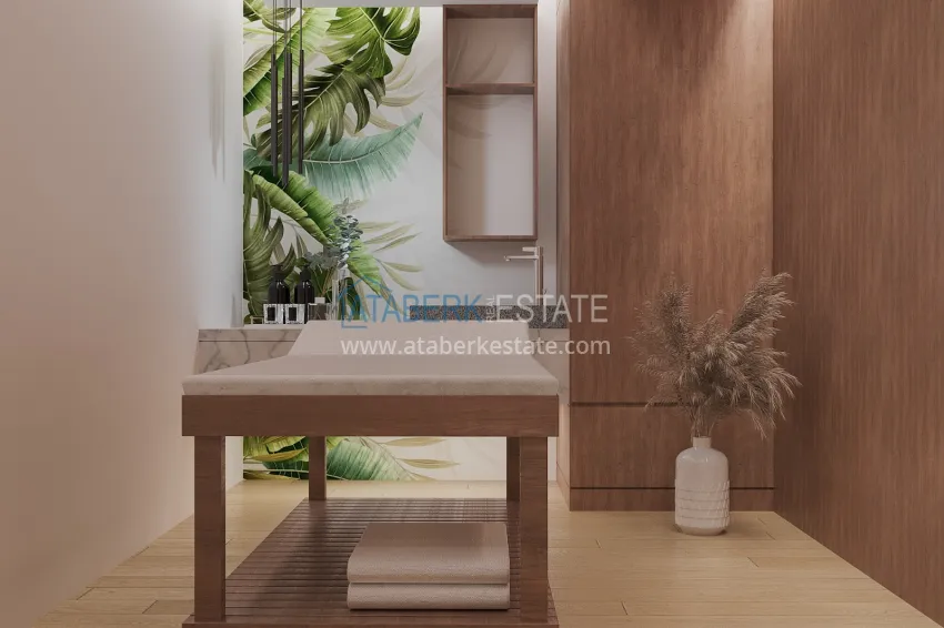 A new architectural masterpiece on the coast of Alanya, Turkler district — an investment project with villas and apartments 41 